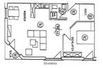 Etagenwohnung Kassel - 2 Zimmer, 55 m&sup2;, 160.000&euro; | Angebot:26721521