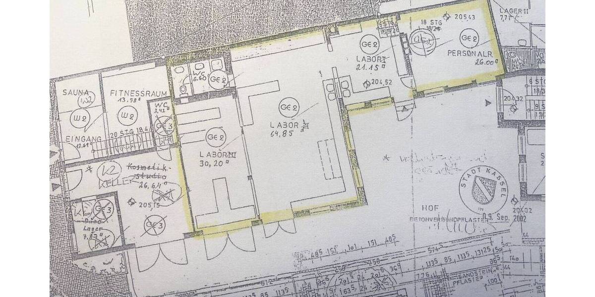 Gewerbeobjekt Kassel Wehlheiden - 4 Zimmer, 434.000&euro; | Angebot:26834322