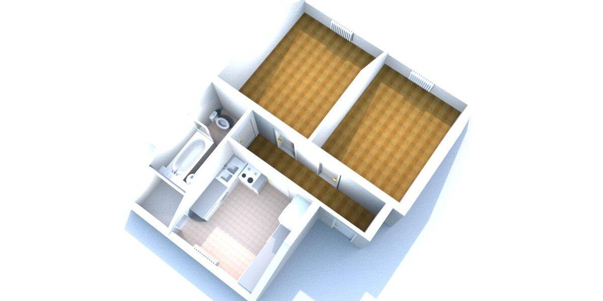 Dachgeschoßwohnung Kassel Vorderer Westen - 2 Zimmer, 59 m&sup2;, 580&euro; | Angebot:26211862