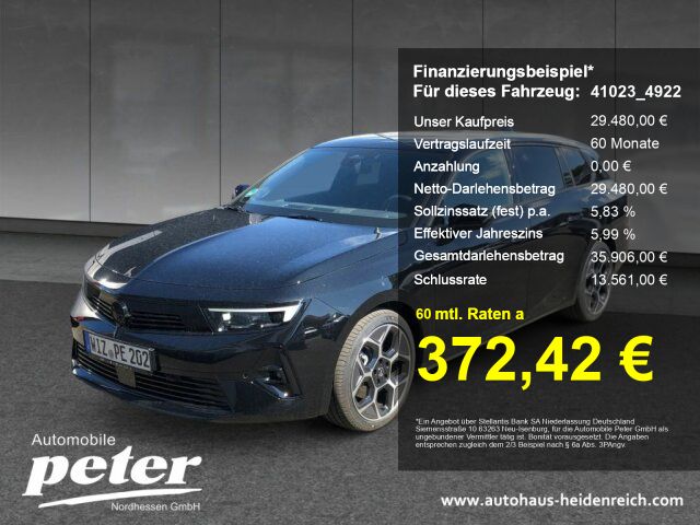 Opel Astra 18.459 km 27.980 &euro; Witzenhausen 37213