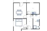Dachgeschoßwohnung Kassel Harleshausen - 2 Zimmer, 44 m&sup2;, 436&euro; | Angebot:25336133