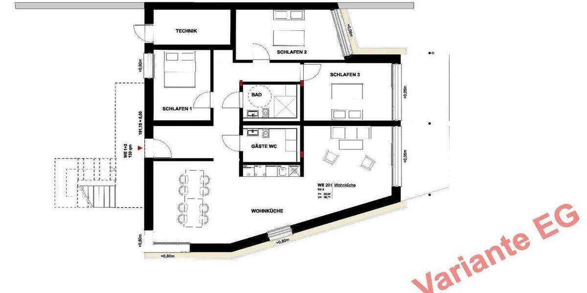Etagenwohnung Kassel Fasanenhof - 3 Zimmer, 71 m&sup2;, 320.805&euro; | Angebot:24791785