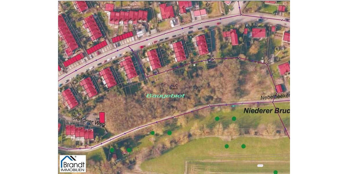 Baugrundstück für EFH oder DHH zimmer