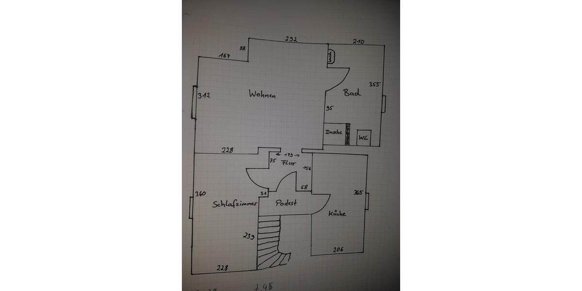 Dachgeschoßwohnung Vellmar - 2 Zimmer, 40 m&sup2;, 400&euro; | Angebot:25159544