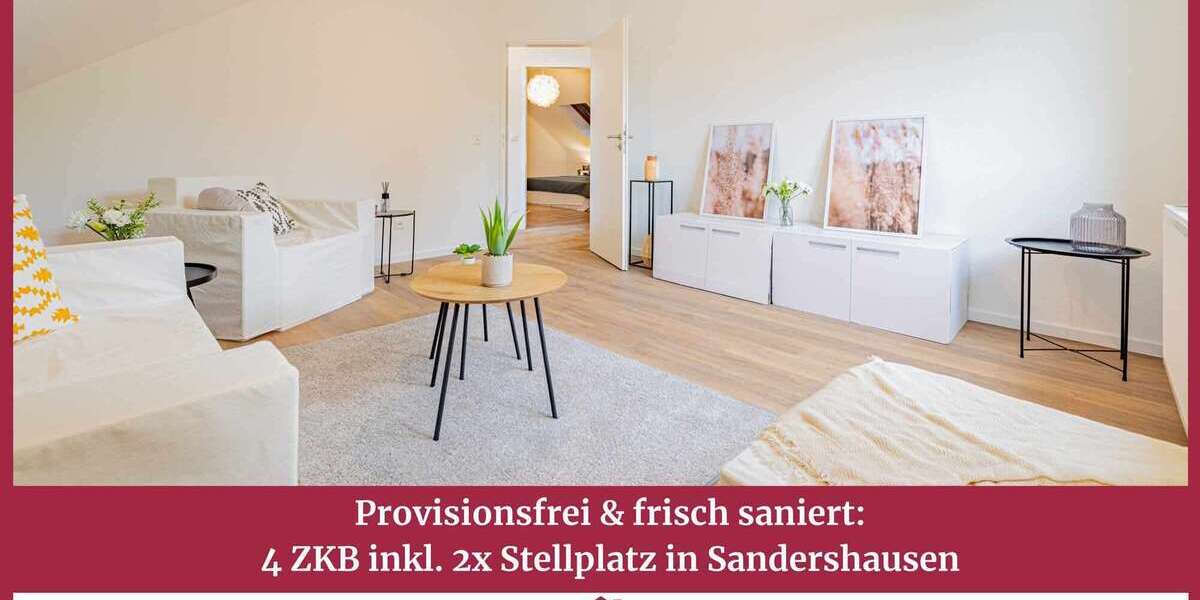 Etagenwohnung Niestetal - 4 Zimmer, 67 m&sup2;, 204.000&euro; | Angebot:26842578