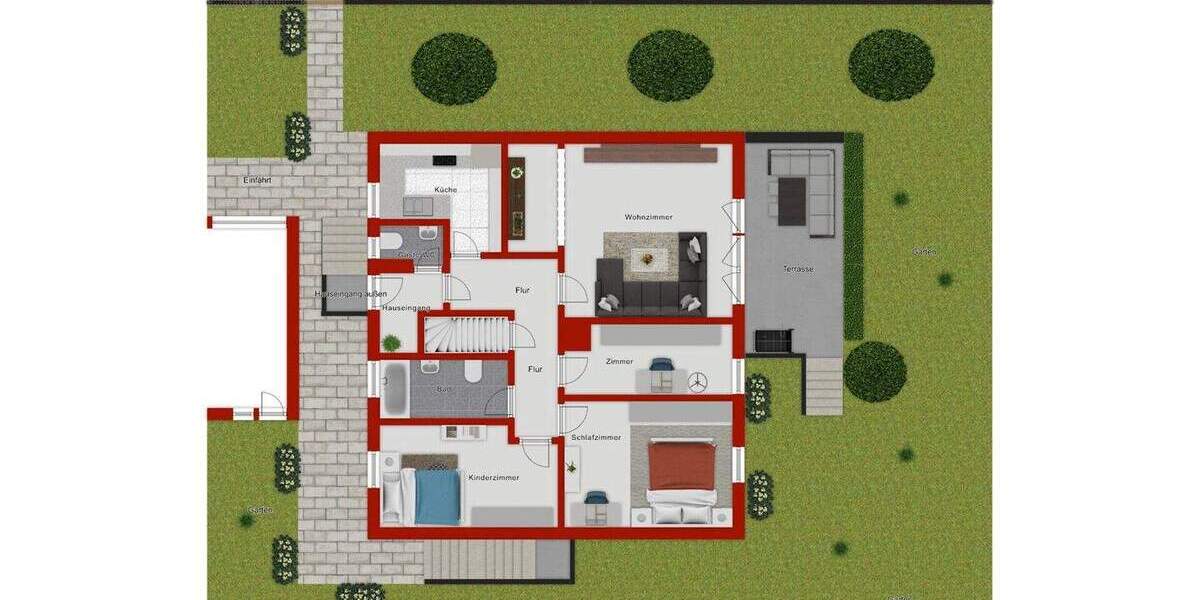 Bungalow Fuldabrück / Dennhausen Denn-/Dittershausen - 4 Zimmer, 101 m&sup2;, 245.000&euro; | Angebot:24762199