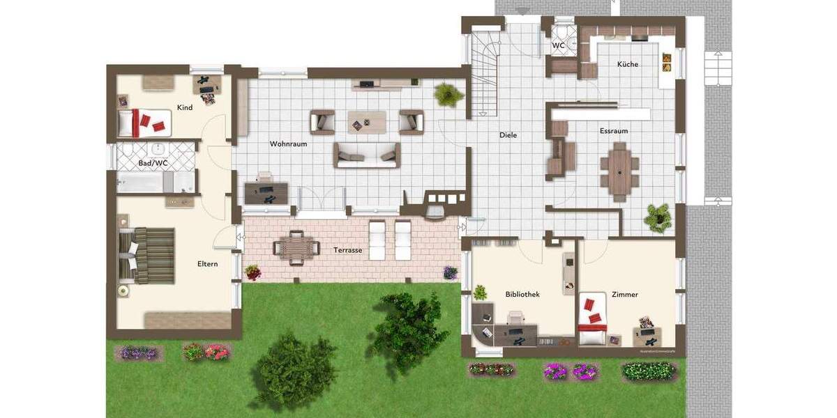 Einfamilienhaus Kassel Brasselsberg - 7 Zimmer, 190 m&sup2;, 2.000&euro; | Angebot:26015969