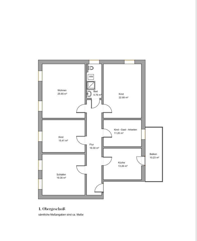 Warburg-Kernstadt Wohnung 113 m² ab 01.11.25 zu vermieten