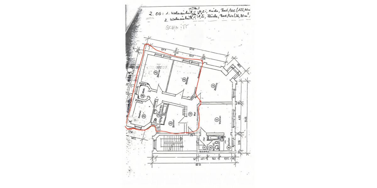 3 Zimmer Altbauwohnung – WG-geeignet in Toplage Vorderer Westen 3 zimmer