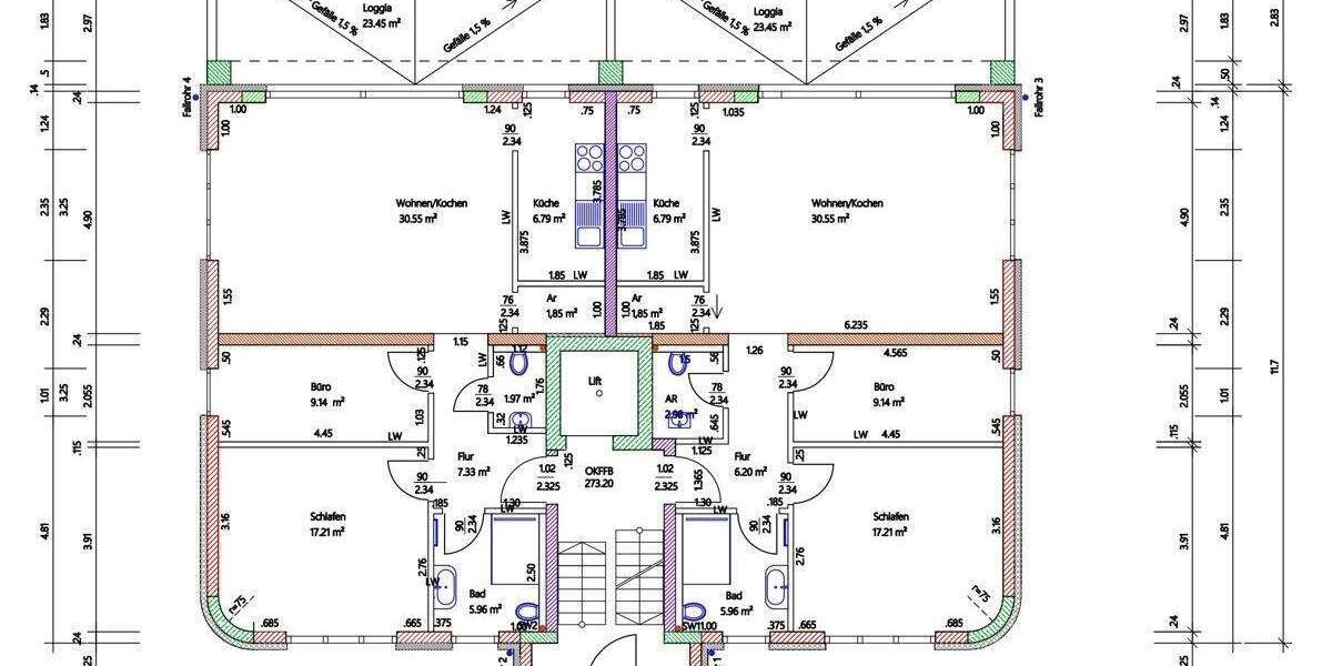 Etagenwohnung Kassel / Wilhelmshöhe Bad Wilhelmshöhe - 3 Zimmer, 92 m&sup2;, 1.450&euro; | Angebot:25358828