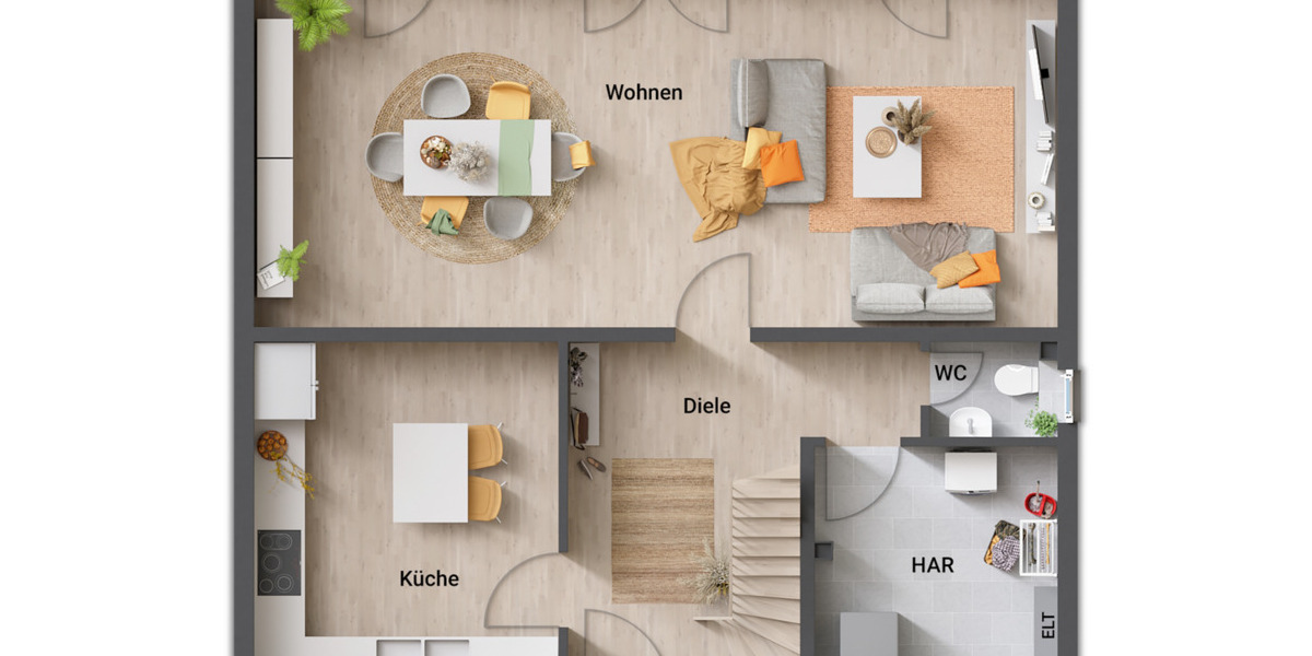 Einfamilienhaus Melsungen Röhrenfurth - 6 Zimmer, 144 m&sup2;, 373.930&euro; | Angebot:25709719