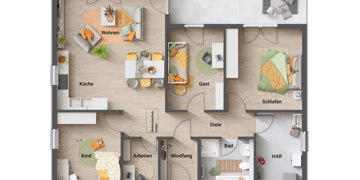 Bungalow Vellmar Niedervellmar - 4 Zimmer, 108 m&sup2;, 407.373&euro; | Angebot:25737979