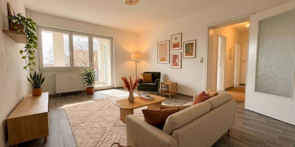 Etagenwohnung Baunatal Altenbauna - 2 Zimmer, 64 m&sup2;, 160.000&euro; | Angebot:25877221