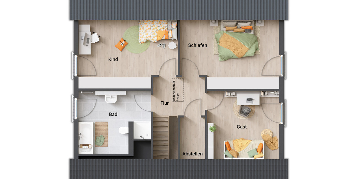 Einfamilienhaus Liebenau Zwergen - 4 Zimmer, 166 m&sup2;, 307.500&euro; | Angebot:25709452