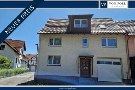 Attraktives Einfamilienhaus mit viel Platz und 3 Garagen in Hessisch Lichtenau OT 7 zimmer