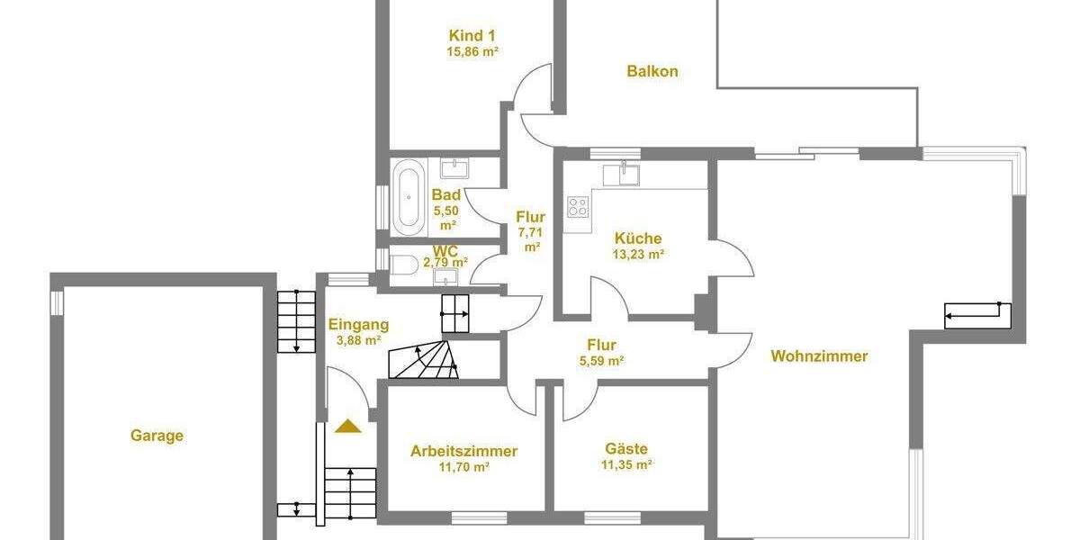 Einfamilienhaus Kassel Nordshausen - 7 Zimmer, 203 m&sup2;, 790.000&euro; | Angebot:24138158