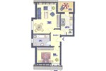 Dachgeschoßwohnung Naumburg - 2 Zimmer, 56 m&sup2;, 89.000&euro; | Angebot:27259384