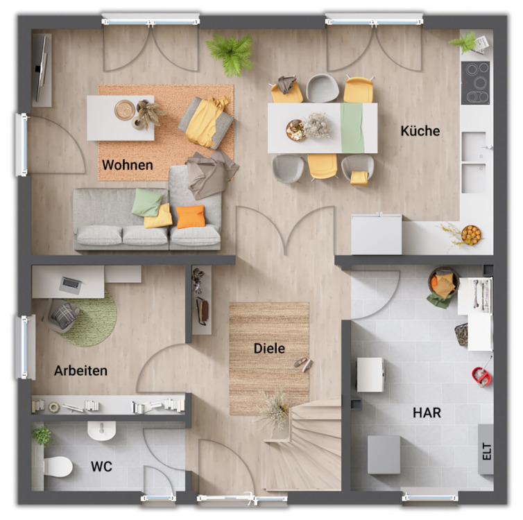Das Stadthaus zum Wohlfühlen in Nieste - Komfort und Design perfekt kombiniert