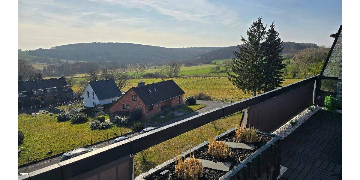 Penthousewohnung in Panoramalage am Waldrand von Nordhessen in Nieste 4 zimmer
