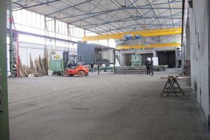 Produktionshalle,Lagerhalle,Freilager und Pension