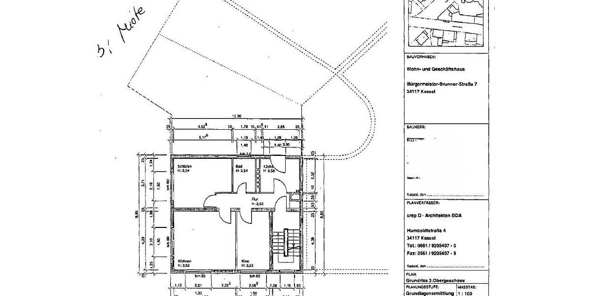 Mehrfamilienhaus, Wohnhaus Kassel / Mitte Mitte - 1 Zimmer, 357 m&sup2;, 749.000&euro; | Angebot:26410281