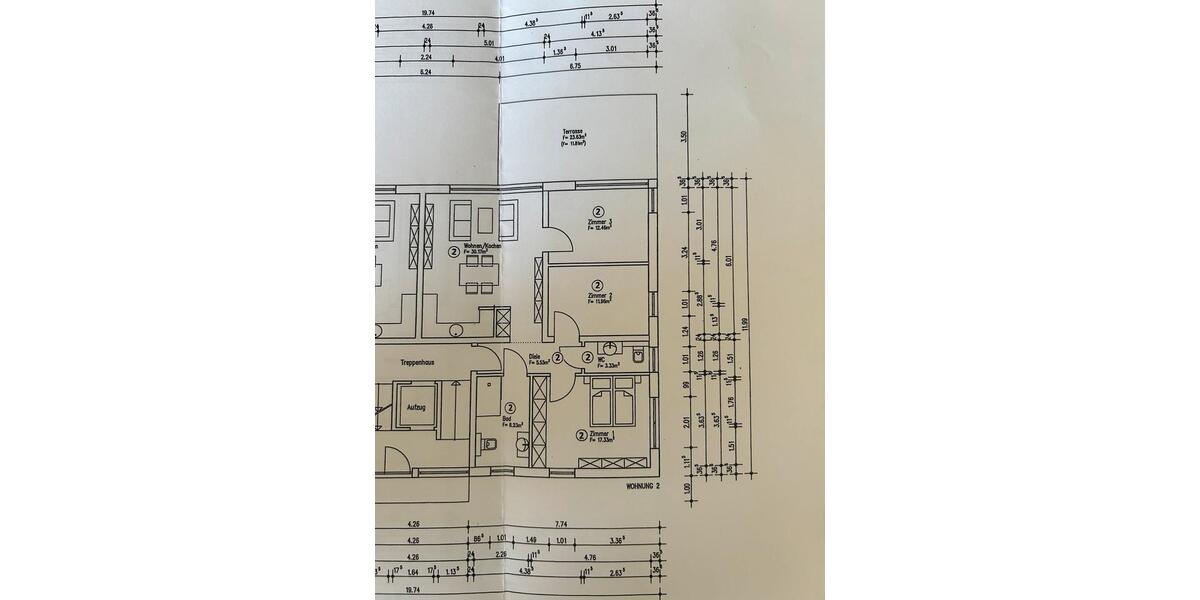 Terrassenwohnung Kassel Harleshausen - 4 Zimmer, 101 m&sup2;, 1.350&euro; | Angebot:26407531