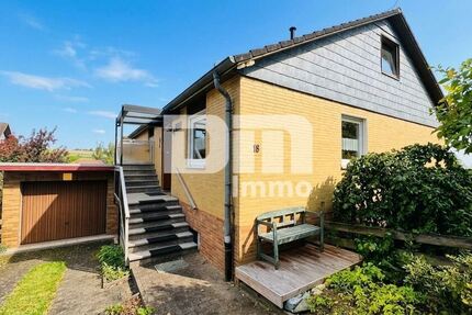 Schönes Einfamilienhaus mit Garage und Terrasse Ständerbauweise in hervorragender Lage - Haus Fuldatal | Angebot:27532129
