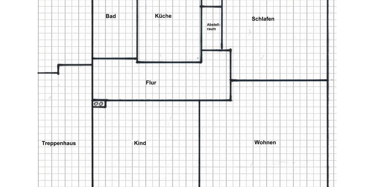 Erdgeschoßwohnung Naumburg - 3 Zimmer, 76 m&sup2;, 440&euro; | Angebot:26383955