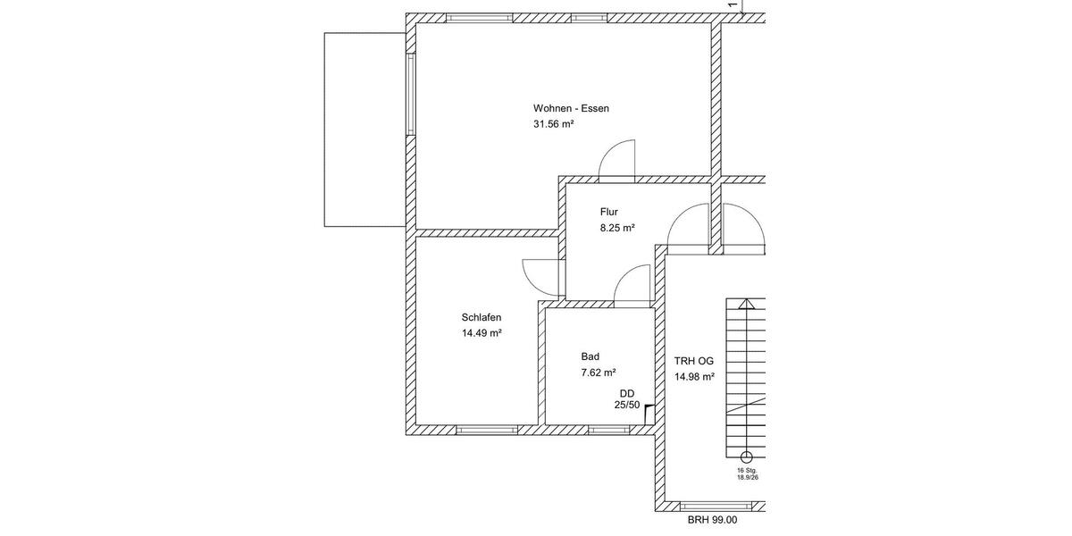 Neubau-Erstbezug: 62m2 2-ZKB mit Balkon & E-Ladeplatz 2 zimmer