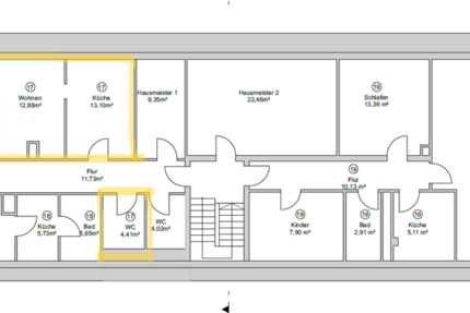Wohnung Kassel Vorderer Westen - 1 Zimmer, 30 m&sup2;, 365&euro; | Angebot:25306617
