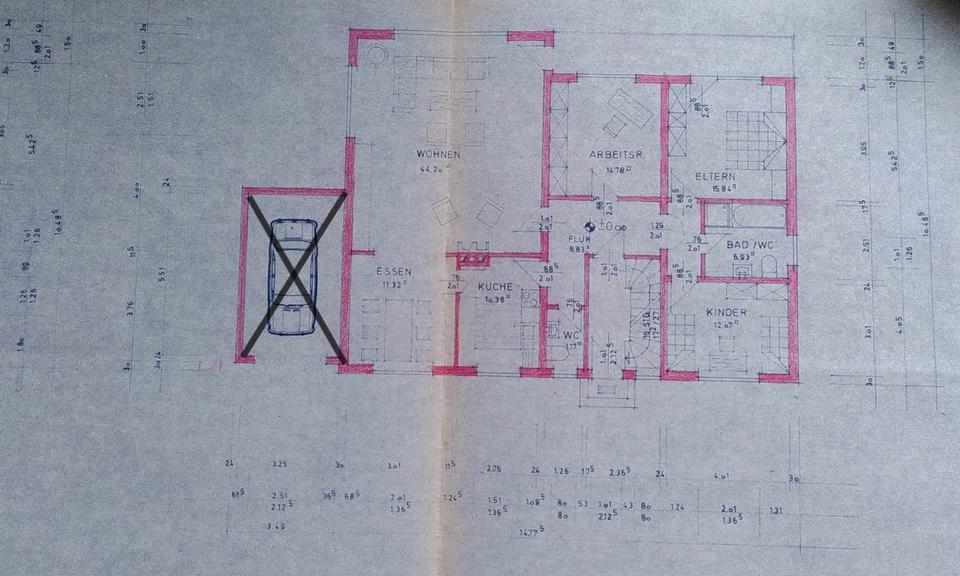 Hochparterre Melsungen - 4 Zimmer, 130 m&sup2;, 1.300&euro; | Angebot:26038480