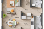 Einfamilienhaus Fuldatal - 4 Zimmer, 99 m&sup2;, 218.750&euro; | Angebot:9007035