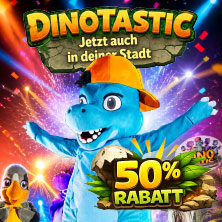 Dinotastic Live! Die Reise zum Feuervulkan 07.02.2027 Kongress Palais Kassel