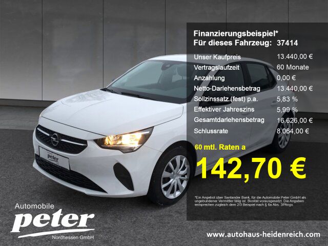 Opel Corsa 45.259 km 13.440 &euro; Witzenhausen 37213