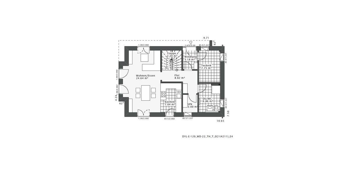 Einfamilienhaus Kassel Niederzwehren - 4 Zimmer, 121 m&sup2;, 3.140&euro; | Angebot:26478758