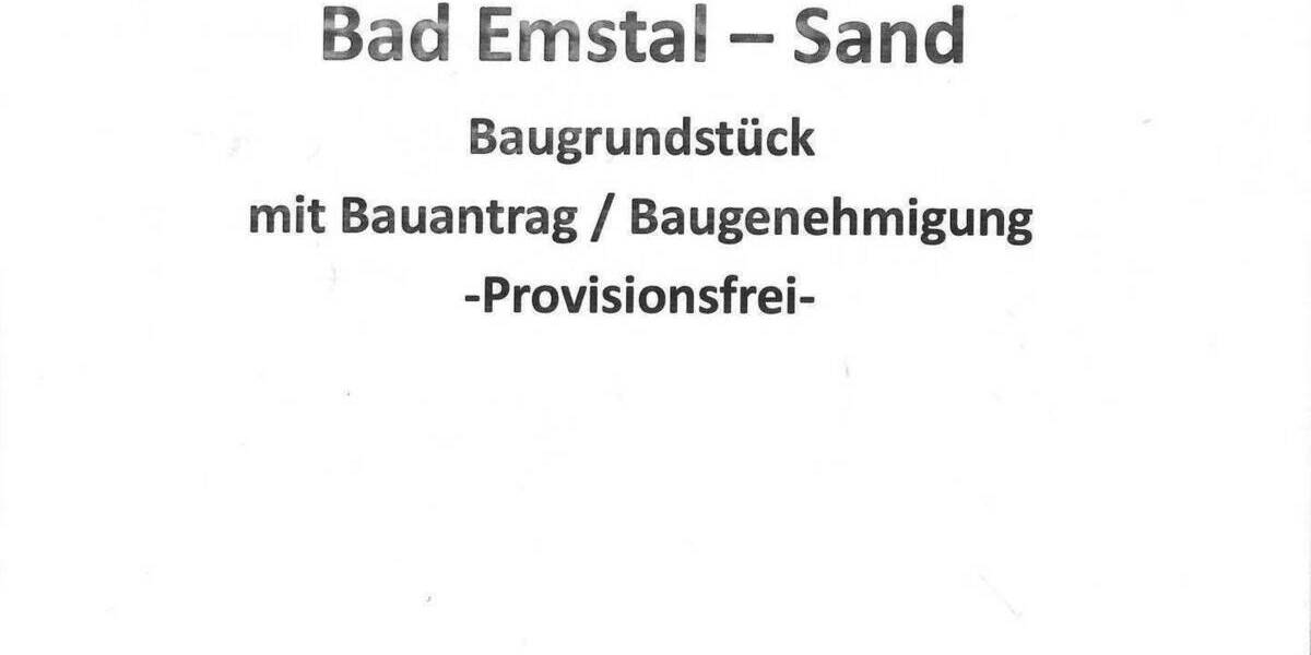 Grundstück Bad Emstal Sand - 116.500&euro; | Angebot:24423661
