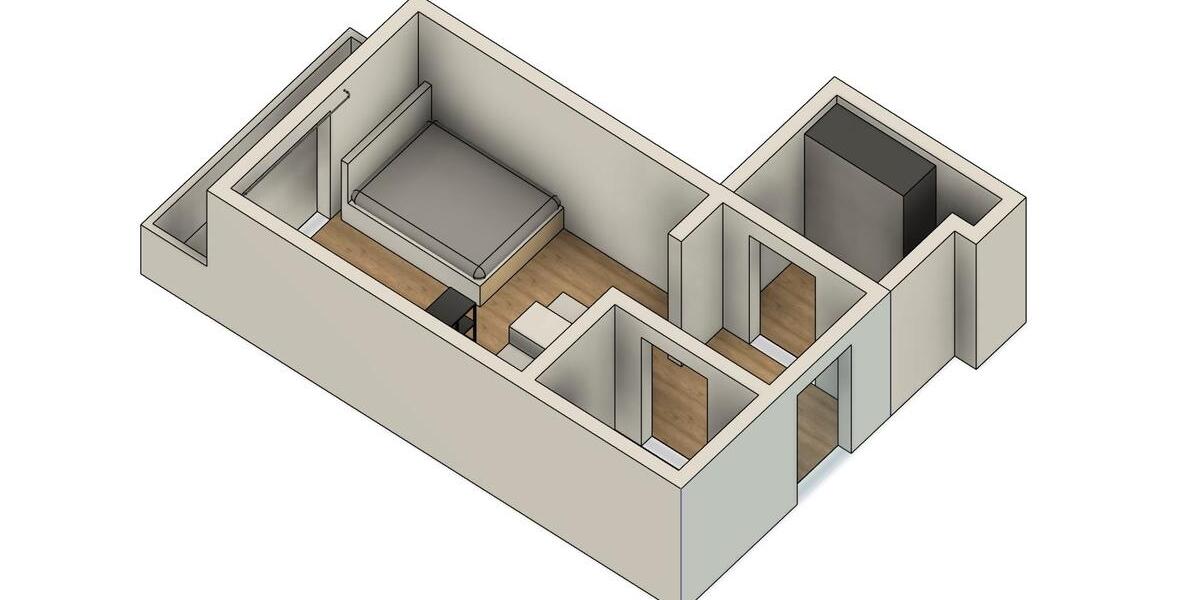 Etagenwohnung Kassel - 1 Zimmer, 28 m&sup2;, 450&euro; | Angebot:26152097