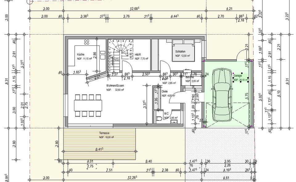 Einfamilienhaus Fuldatal - 6 Zimmer, 153 m&sup2;, 2.500&euro; | Angebot:24805462