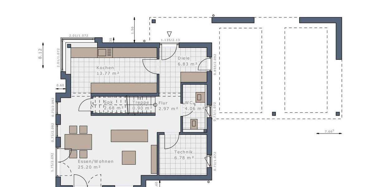 Einfamilienhaus Hessisch Lichtenau Fürstenhagen - 4 Zimmer, 121 m&sup2;, 1.546&euro; | Angebot:25798211