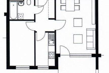 Wohnung Baunatal Altenbauna - 1 Zimmer, 44 m&sup2;, 411&euro; | Angebot:26768214