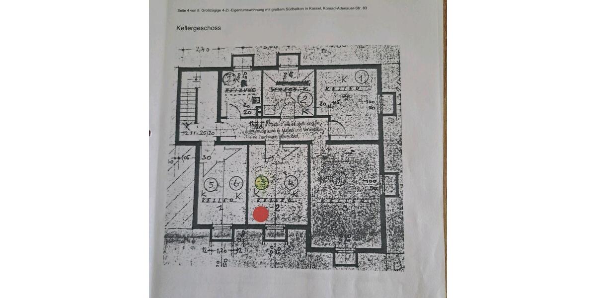 Etagenwohnung Kassel Nordshausen - 4 Zimmer, 112 m&sup2;, 269.000&euro; | Angebot:26658299