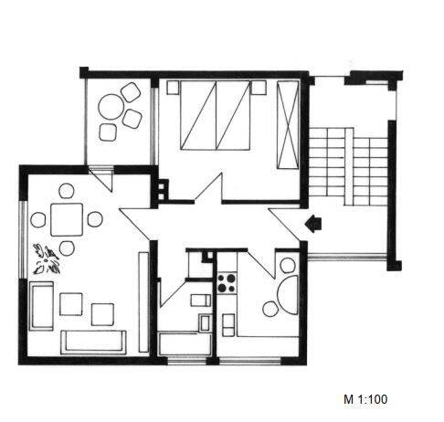 Etagenwohnung Fritzlar - 2 Zimmer, 51 m&sup2;, 367&euro; | Angebot:26608680