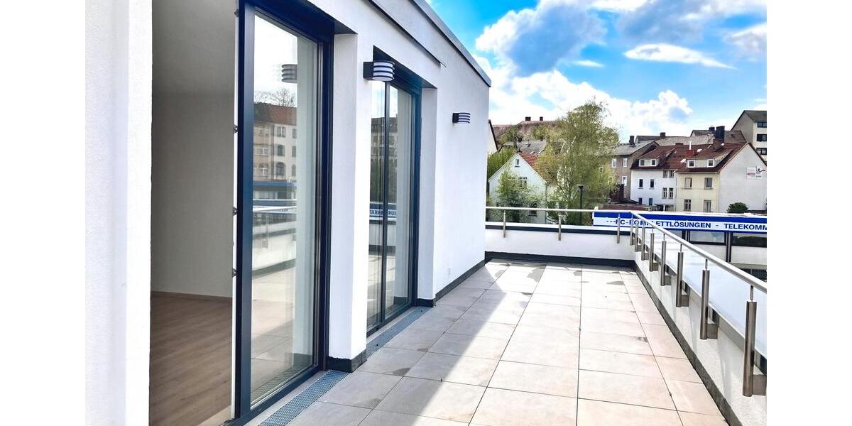 Über den Wolken: Exklusives Penthouse mit Panoramaterrasse in Kassel-Kirchditmold 2 zimmer