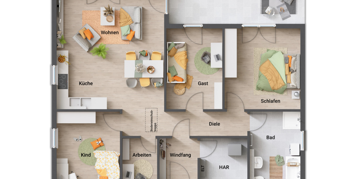 Bungalow Vellmar Niedervellmar - 4 Zimmer, 108 m&sup2;, 407.373&euro; | Angebot:24687654