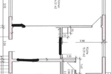 2-Zimmer Wohnung + Essküche auf einem Bauernhof in Balhorn 2 zimmer
