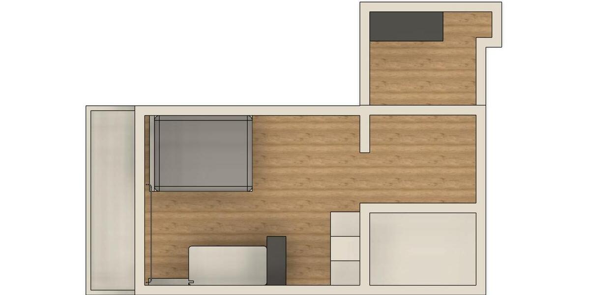 Etagenwohnung Kassel - 1 Zimmer, 28 m&sup2;, 450&euro; | Angebot:26152097