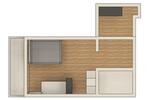 Etagenwohnung Kassel - 1 Zimmer, 28 m&sup2;, 450&euro; | Angebot:26152097